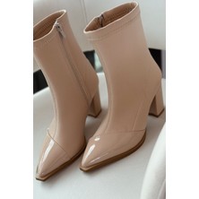 I Love Shoes Mivora Streç Bej Kadın Bot