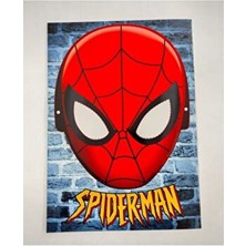  örümcek adam boyama kitabı maske ve sticker