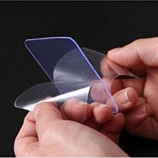 Geldimicom 5 Adet Çift Taraflı Güçlü Yapışkanlı Sudan Etkilenmeyen 6cm*6cm Akrilik Kare Bant