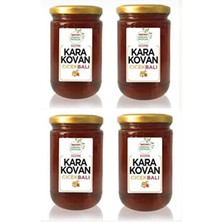 Baştan Yöresel 4 Adet Karakovan Süzme Bal Gezdirilen
