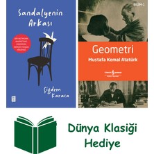 Mona Kitap Sandalyenin Arkası + Geometri + Dünya Klasiği Hediye