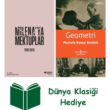 Can Yayınları Milena'ya Mektuplar + Geometri + Dünya Klasiği Hediye