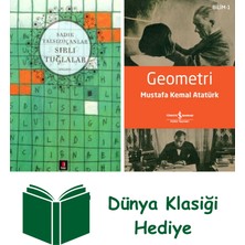 Kapı Yayınları Sırlı Tuğlalar + Geometri + Dünya Klasiği Hediye