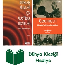 Davranış Bilimleri Için Araştırma Teknikleri + Geometri + Dünya Klasiği Hediye