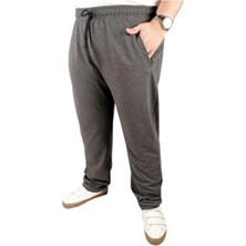 Kadın Jumbo Battal Eşofman Altı Taniş Giyim Uzun Paça Esnek Fermuarlı Cepleriyle Rahat Kullanım