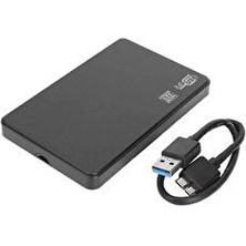 OEM 2.5" HDD Kutu Siyah Renkli USB 3.0 Bağlantı Arayüzlü Plastik Harddisk Kutusu