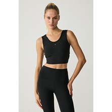 Urban Beat NAYLA Kadın Tank Top Sportswear Siyah Büstiyer