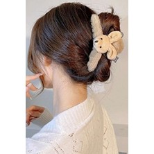 C&E Design Kulaklı Peluş Fiyonk Mandal Toka