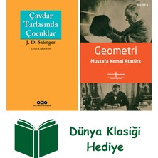 Yapı Kredi Yayınları Çavdar Tarlasında Çocuklar + Geometri + Dünya Klasiği Hediye