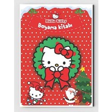 ZNC Hello Kitty (Yılbaşı Temalı) Boyama Kitabı (20 Tam Sayfa), (Sticker Hediyeli)