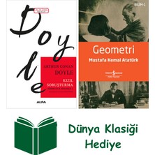 Alfa Yayınları Kızıl Soruşturma + Geometri + Dünya Klasiği Hediye