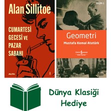 Alfa Yayınları Cumartesi Gecesi ve Pazar Sabahı + Geometri + Dünya Klasiği Hediye
