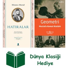 Kapı Yayınları Hatıralar + Geometri + Dünya Klasiği Hediye