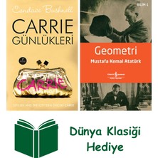 Artemis Yayınları Carrie Günlükleri (Ciltli) + Geometri + Dünya Klasiği Hediye