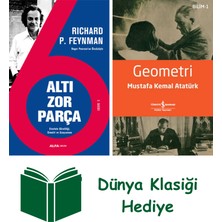 Alfa Yayınları Altı Zor Parça + Geometri + Dünya Klasiği Hediye