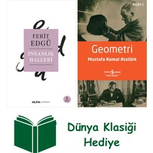 Alfa Yayınları Insanlık Halleri + Geometri + Dünya Klasiği Hediye