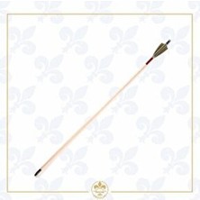 Konuralp Okçuluk Geleneksel Okçuluk - Ahşap Ok (2,5" Tüylü- 76CM)