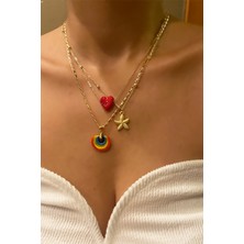 Liveyn Design Üçlü Kolye Kombini