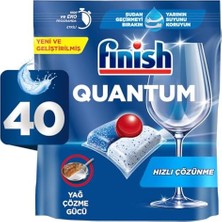 Store Fullf Finish Quantum 40 Kapsül Bulaşık Makinesi Deterjanı Tableti (1 x 40 Kapsül)