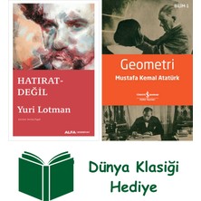 Alfa Yayınları Hatırat Değil + Geometri + Dünya Klasiği Hediye
