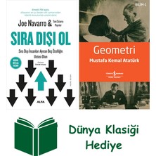 Alfa Yayınları Sıra Dışı Ol + Geometri + Dünya Klasiği Hediye