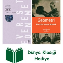 Everest Yayınları Lacivert Taşından Tabletler + Geometri + Dünya Klasiği Hediye