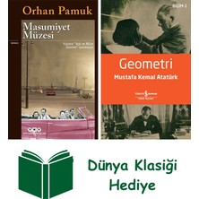 Yapı Kredi Yayınları Masumiyet Müzesi + Geometri + Dünya Klasiği Hediye