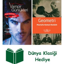 Artemis Yayınları Vampir Günlükleri - Stefan Günlükleri Vol. 6 Iradesiz + Geometri + Dünya Klasiği Hediye
