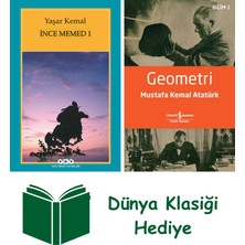 Yapı Kredi Yayınları Ince Memed 1 + Geometri + Dünya Klasiği Hediye