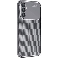 Samsung Galaxy S25 Plus Kılıf Auto Focus Karbon Kapak - Gri - FKU3753-8008