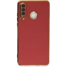 Huawei P30 Lite Kılıf Volet Silikon - Kırmızı - FKU2272-6697