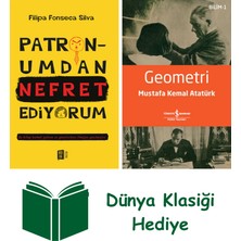 Mona Kitap Patronumdan Nefret Ediyorum + Geometri + Dünya Klasiği Hediye