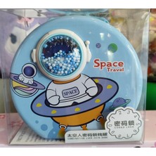 Ada Çanta Kırtasiye Astronot Figürlü Metal Kumbara Şifreli AD10259
