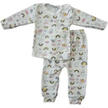 CNS Gökkuşağı Bebek Pijama Takımı