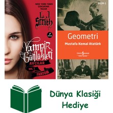 Artemis Yayınları Vampir Günlükleri - Avcılar Vol.1 Fantom + Geometri + Dünya Klasiği Hediye