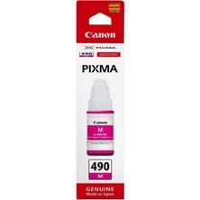 Canon GI-490-0665C001 Kırmızı Orijinal Mürekkep-C Grade