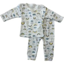 CNS Gökkuşağı Bebek Pijama Takımı
