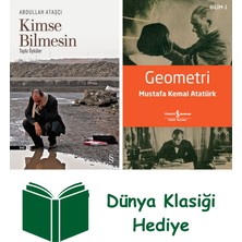 Everest Yayınları Kimse Bilmesin + Geometri + Dünya Klasiği Hediye