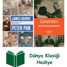 Alfa Yayınları Peter Pan + Geometri + Dünya Klasiği Hediye