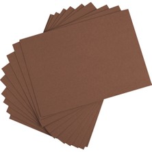 Alpjoy Renkli Mukavva 35X50 Kahve 36'lı