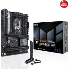 Asus Tuf Gamıng B860-PLUS Wıfı 4x Ddr5 Dp/hdmı 3x M.2 1x 2.5glan/wıfı7/bt Usb3.2 1851P Anakart