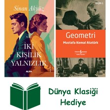 Alfa Yayınları Iki Kişilik Yalnızlık + Geometri + Dünya Klasiği Hediye