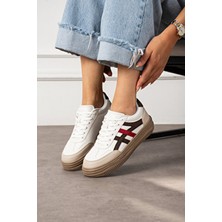 Pasyone Krep Kadın Günlük Şık Sneaker Spor Ayakkabı