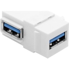 PM-25355 USB 3.0 90 Derece Dişi-Dişi Konnektör