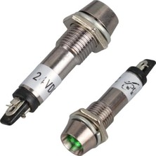 IC-225 Sinyal Lambası Ø8mm Metal 24 Volt