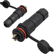 IC-266M 16MM Su Geçirmez Konnektör Şase Seyyar Takım 2 Pin