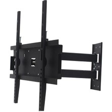 PWR-H41 22''-55'' Çift Kollu Kilitli Hareketli Duvar Askı Aparatı