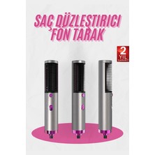 Fön Tarak Düzleştirici Seramik Kaplama Fön Makinesi Saç Kurutma - F907K174-U65907