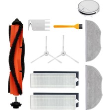 Xiaomi Essential Mjstg1 Uyumlu Yedek Fırça Hepa Filtre Mop Seti-9 Parça