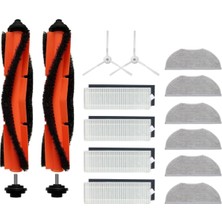 Xiaomi Essential Mjstg1 Uyumlu Yedek Fırça Hepa Filtre Mop Seti-14 Parça